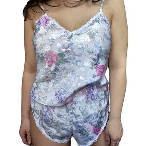 vintage Floral Women's Sleepwear Set